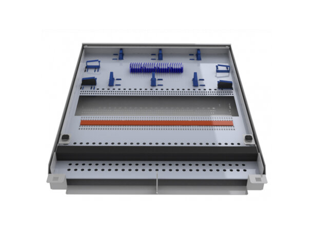 LM FlatPack skarvbox 192 Fiber 192 enkelskarvar, inkl. bricka 131